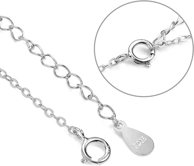 Bracciale/Cavigliera "INFINITY LOVE" argento e zirconi