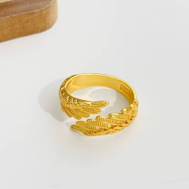 Anello regolabile "Ali d'Angelo"