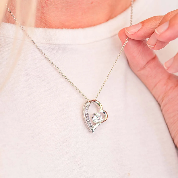 Collana "CUORE" d'argento orecchini in omaggio!